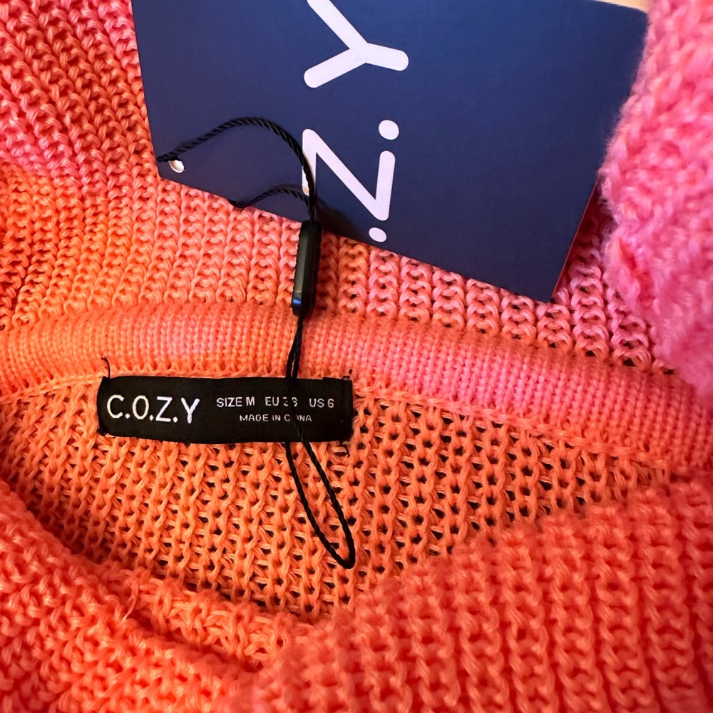Salmon sweater
